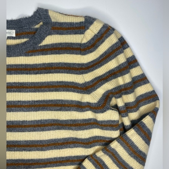 Nordstrom Treasure & Bond Plus Size Striped Puffed Sleeve Crewneck Sweater Sz 3X - Picture 4 of 6